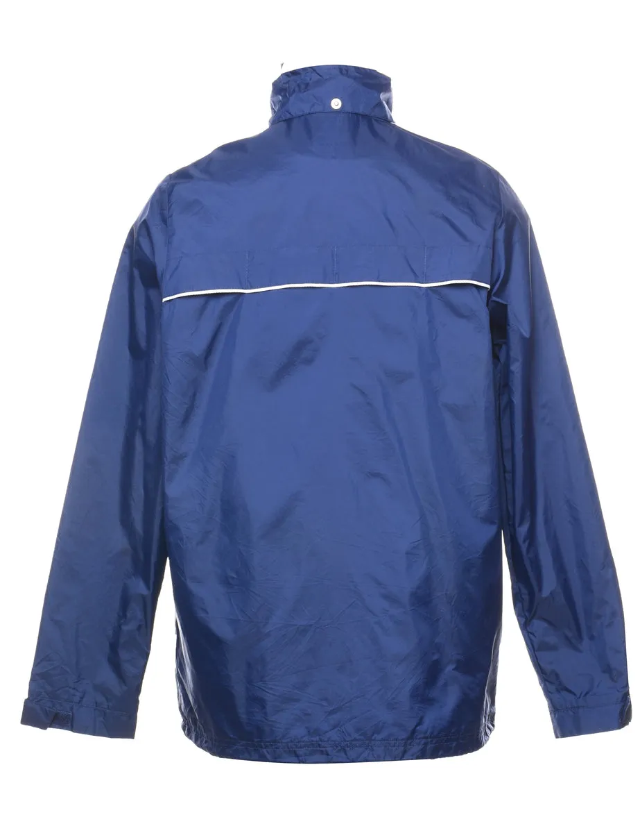 Adidas Classic Navy Nylon Jacket - M