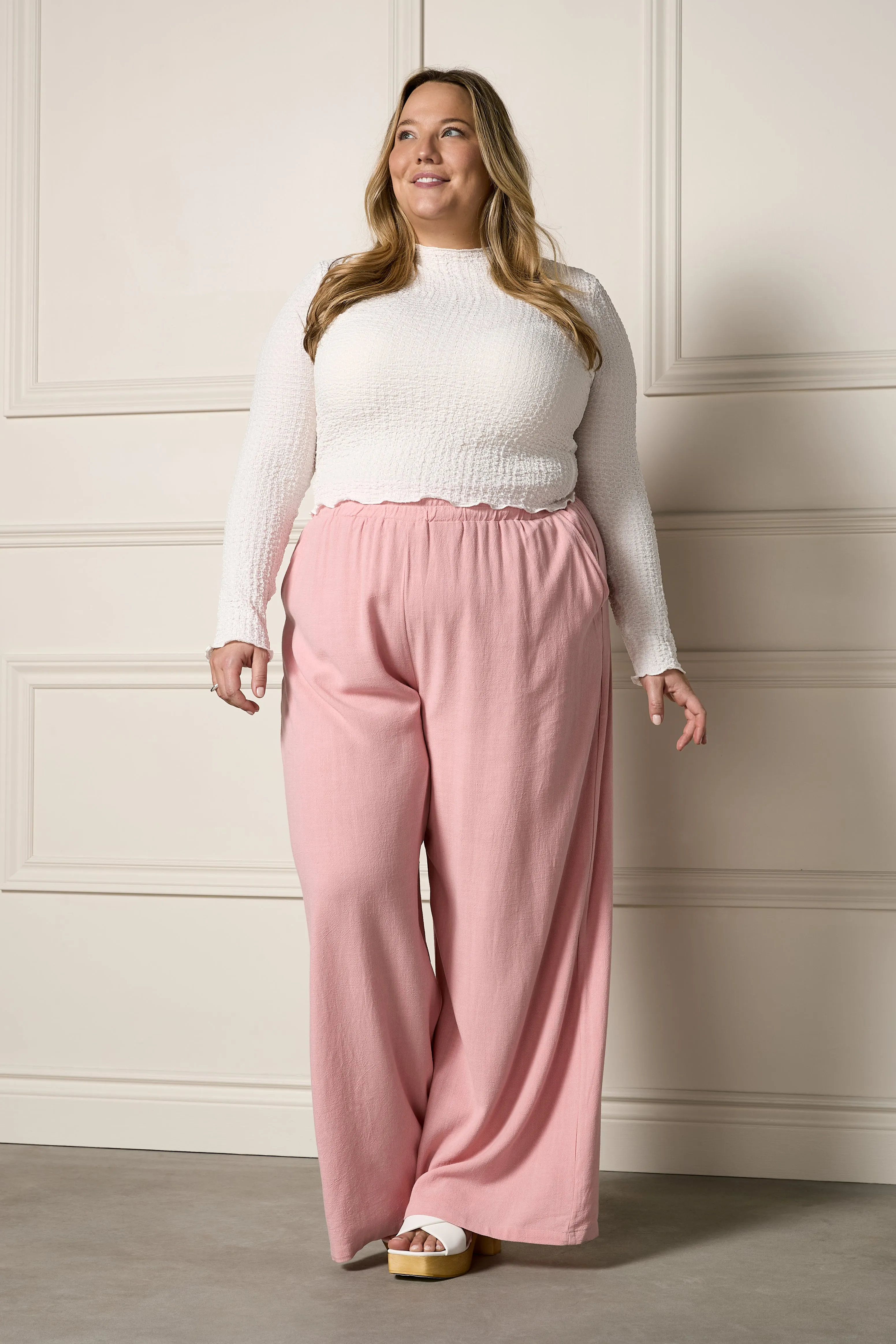 Airy Linen Pants - 5111