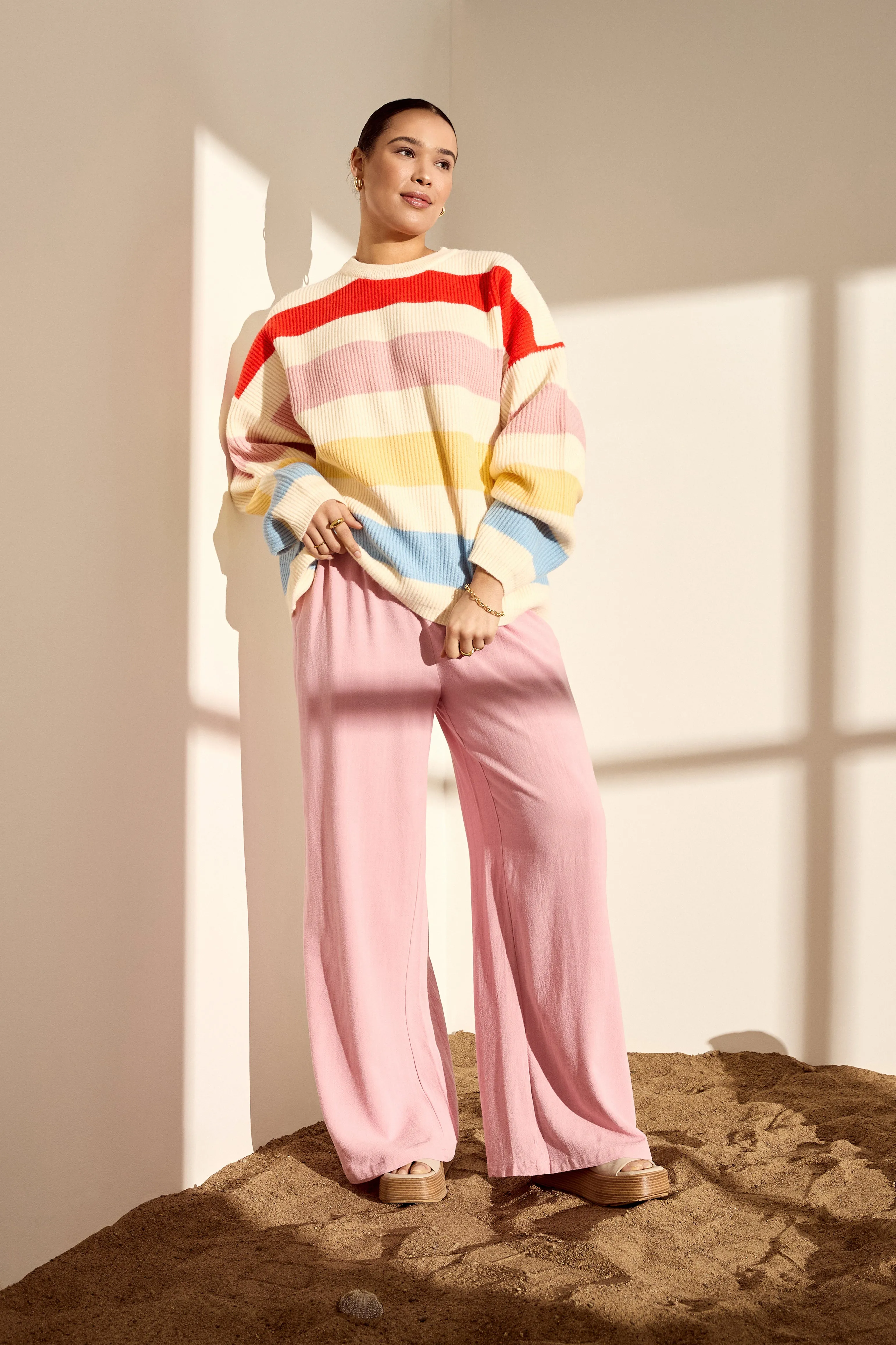 Airy Linen Pants - 5111