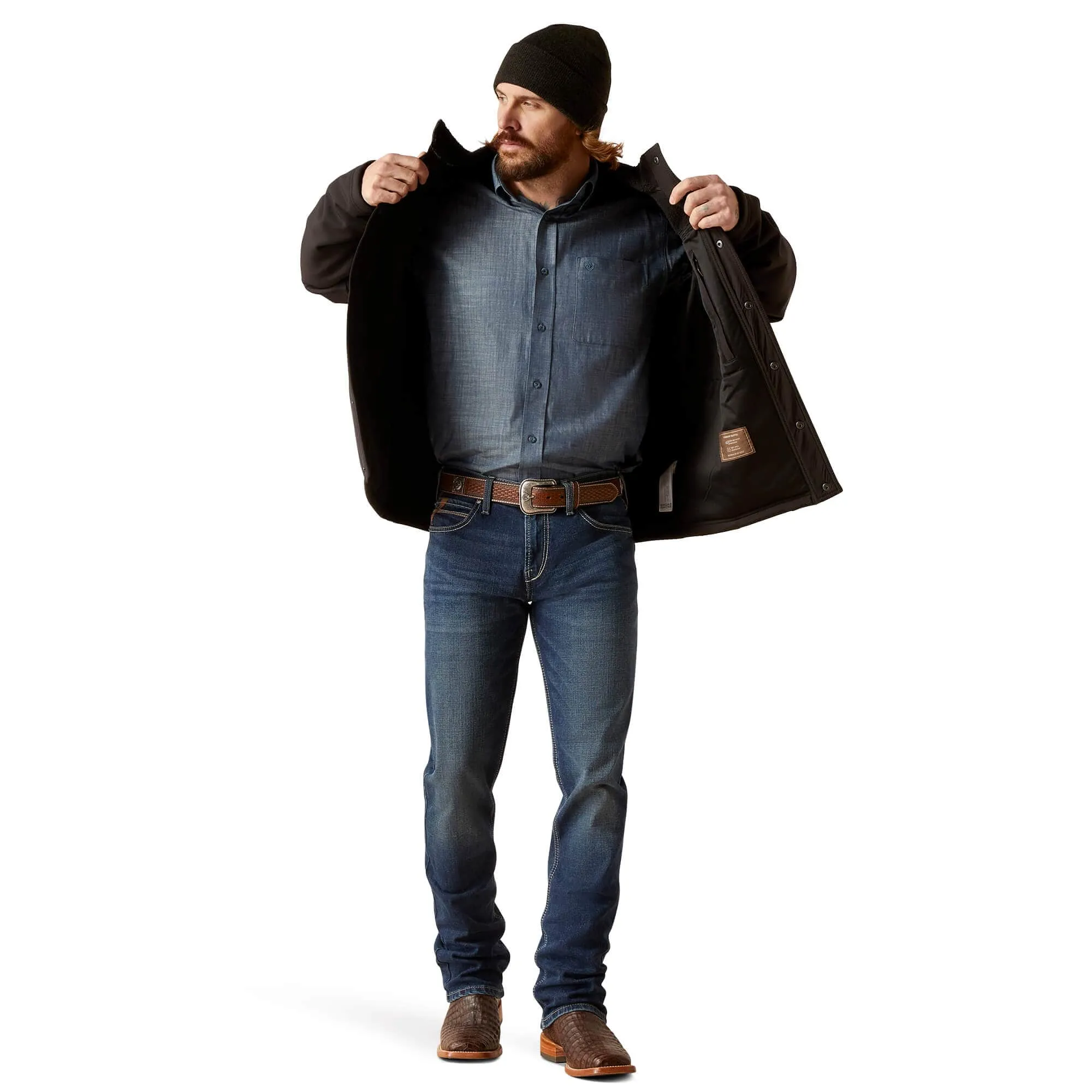 Ariat Mens Vernon Sherpa 2.0 Black Jacket
