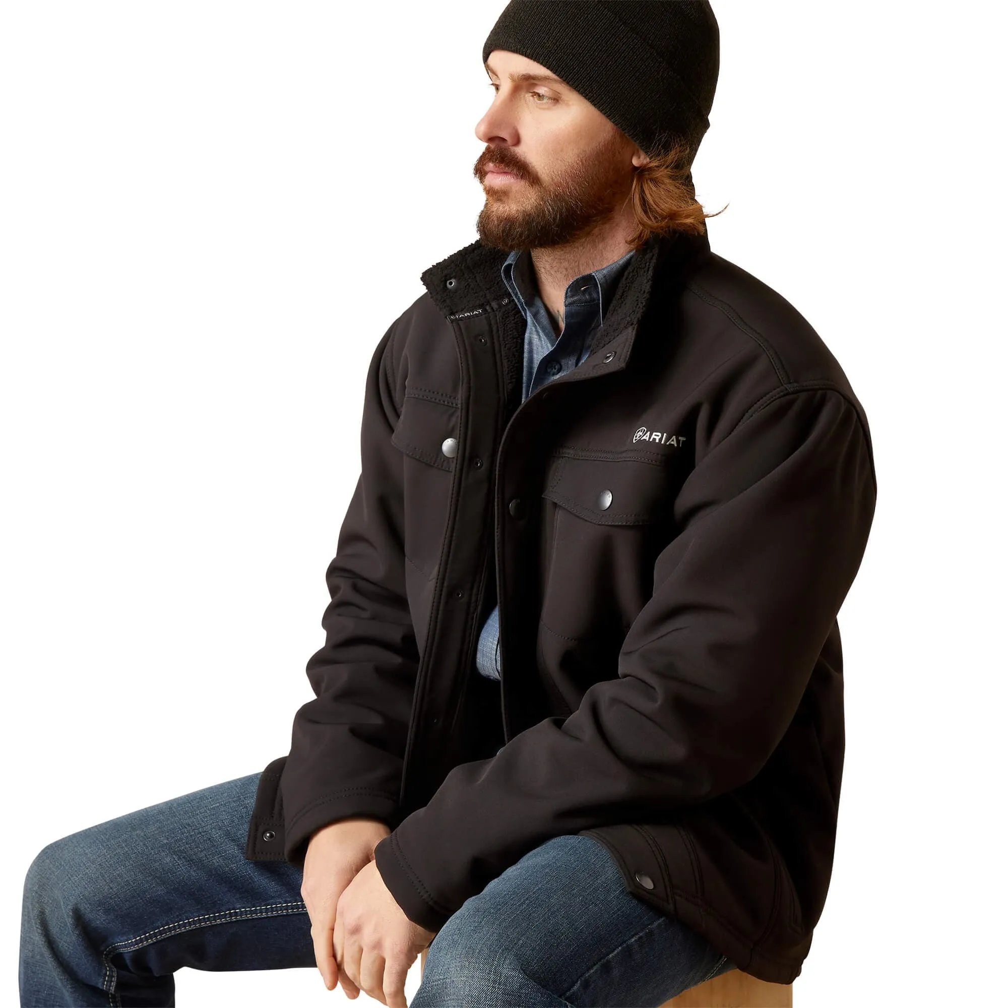 Ariat Mens Vernon Sherpa 2.0 Black Jacket