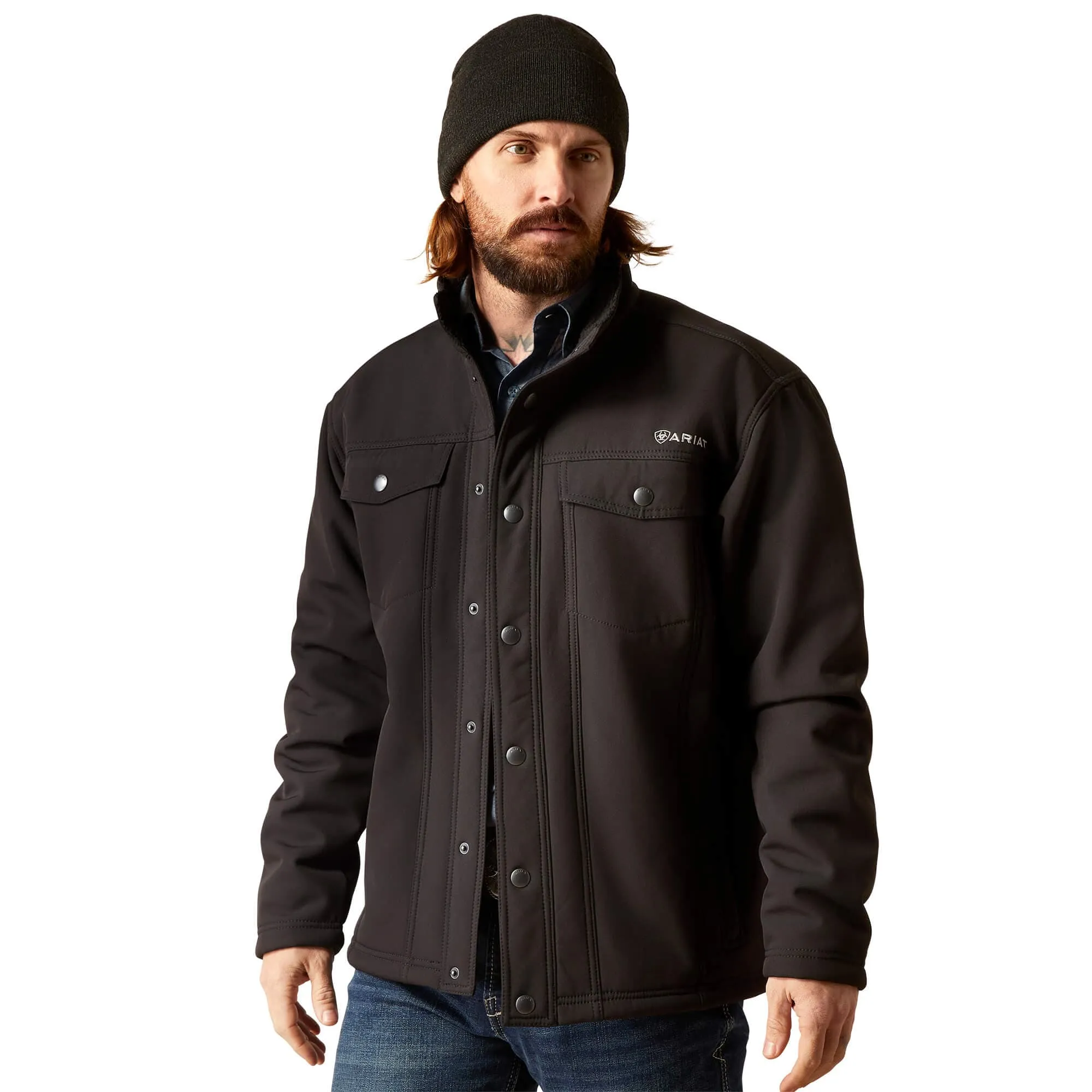 Ariat Mens Vernon Sherpa 2.0 Black Jacket