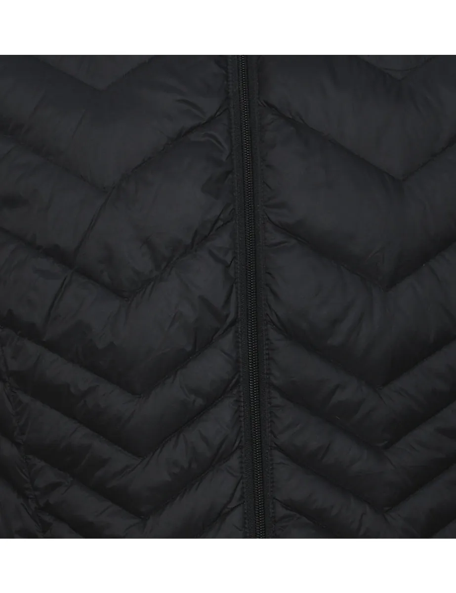 Black Classic Puffer Jacket - L
