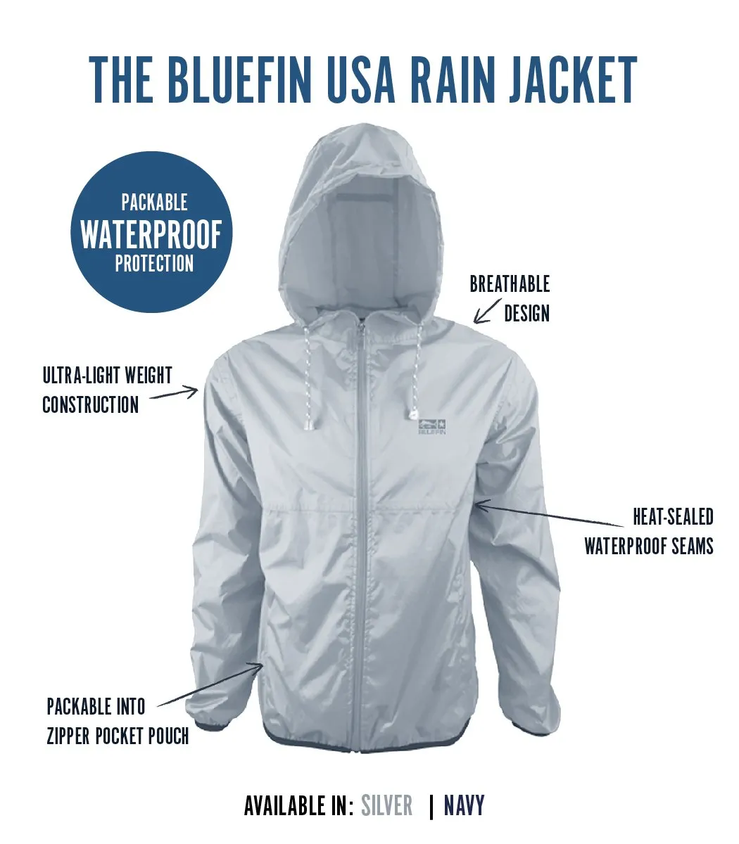BLUEFIN WATERPROOF AND WINDPROOF ADJUSTABLE HOOD