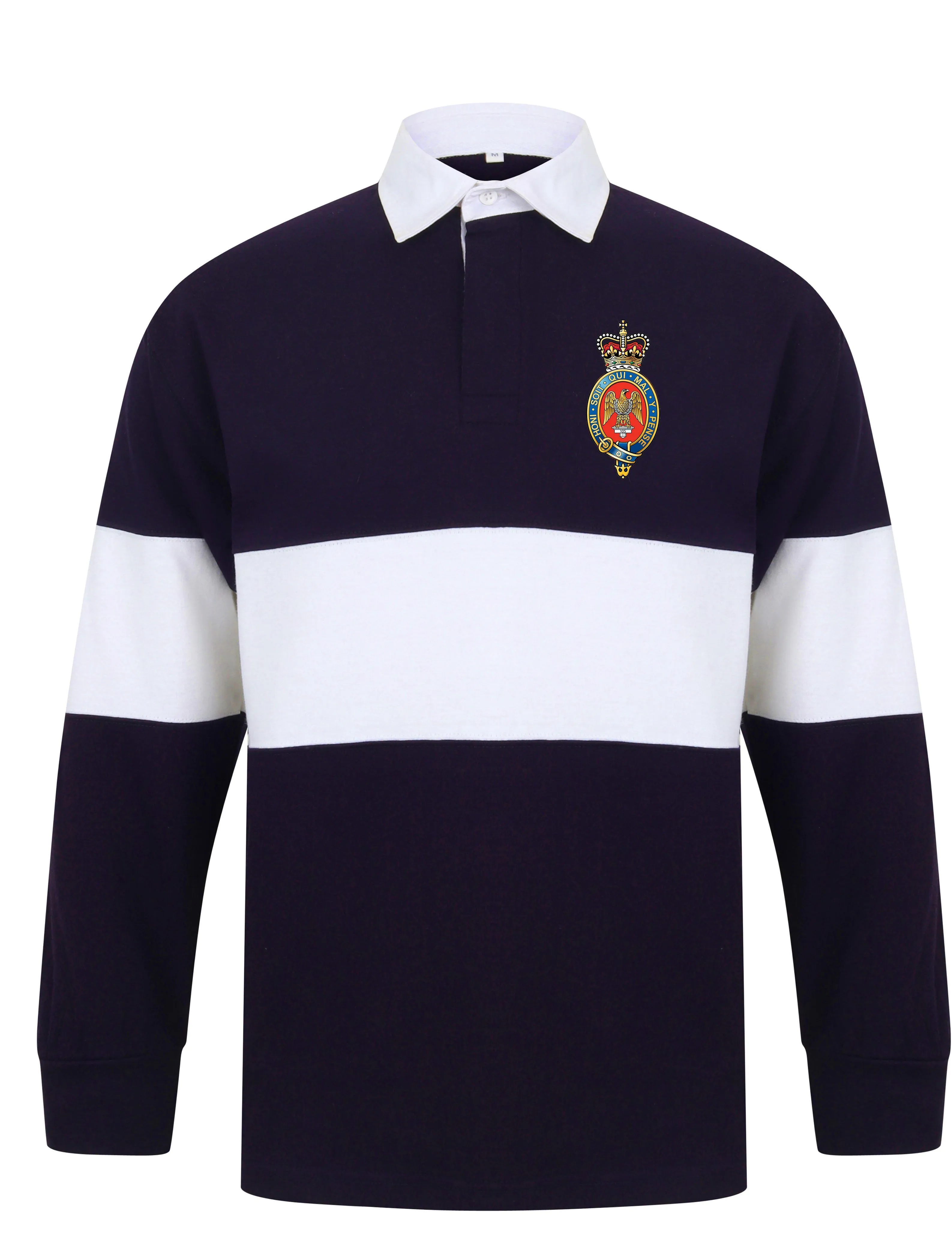 Blues and Royals Panelled Rugby Shirt