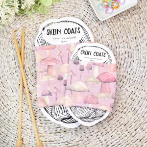 Blushadelic Mushroom Skein Coat