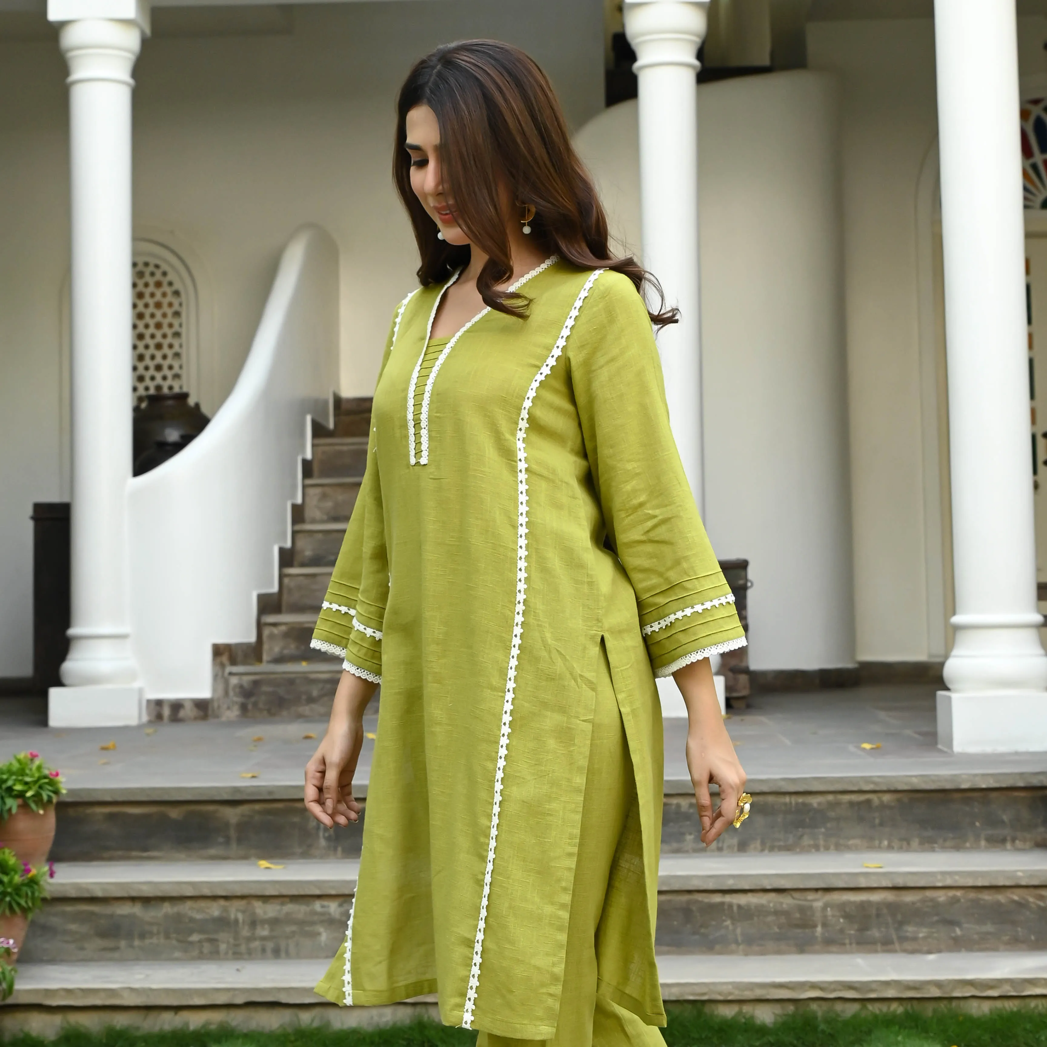 Bunaai Cotton Georgia Coord Set