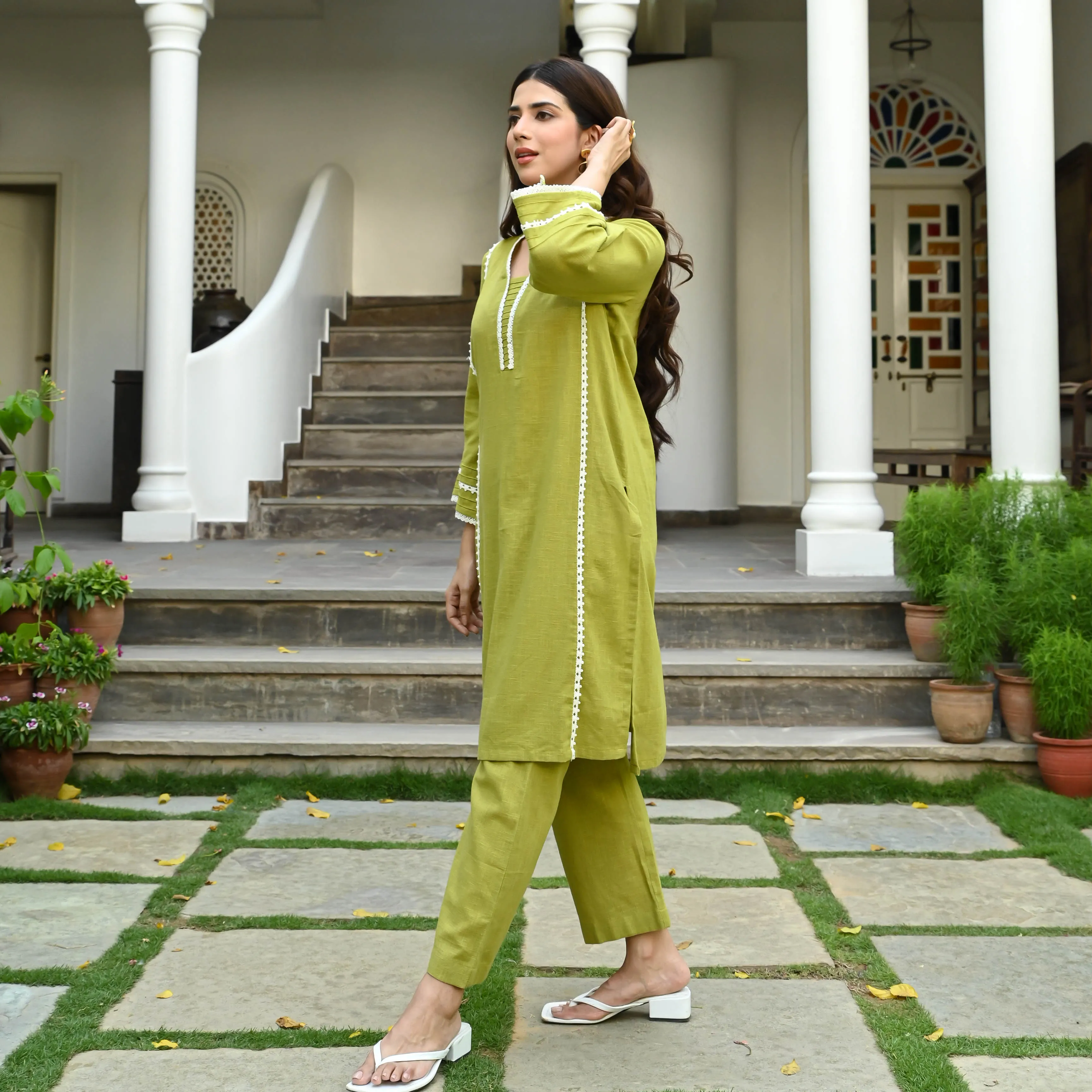 Bunaai Cotton Georgia Coord Set