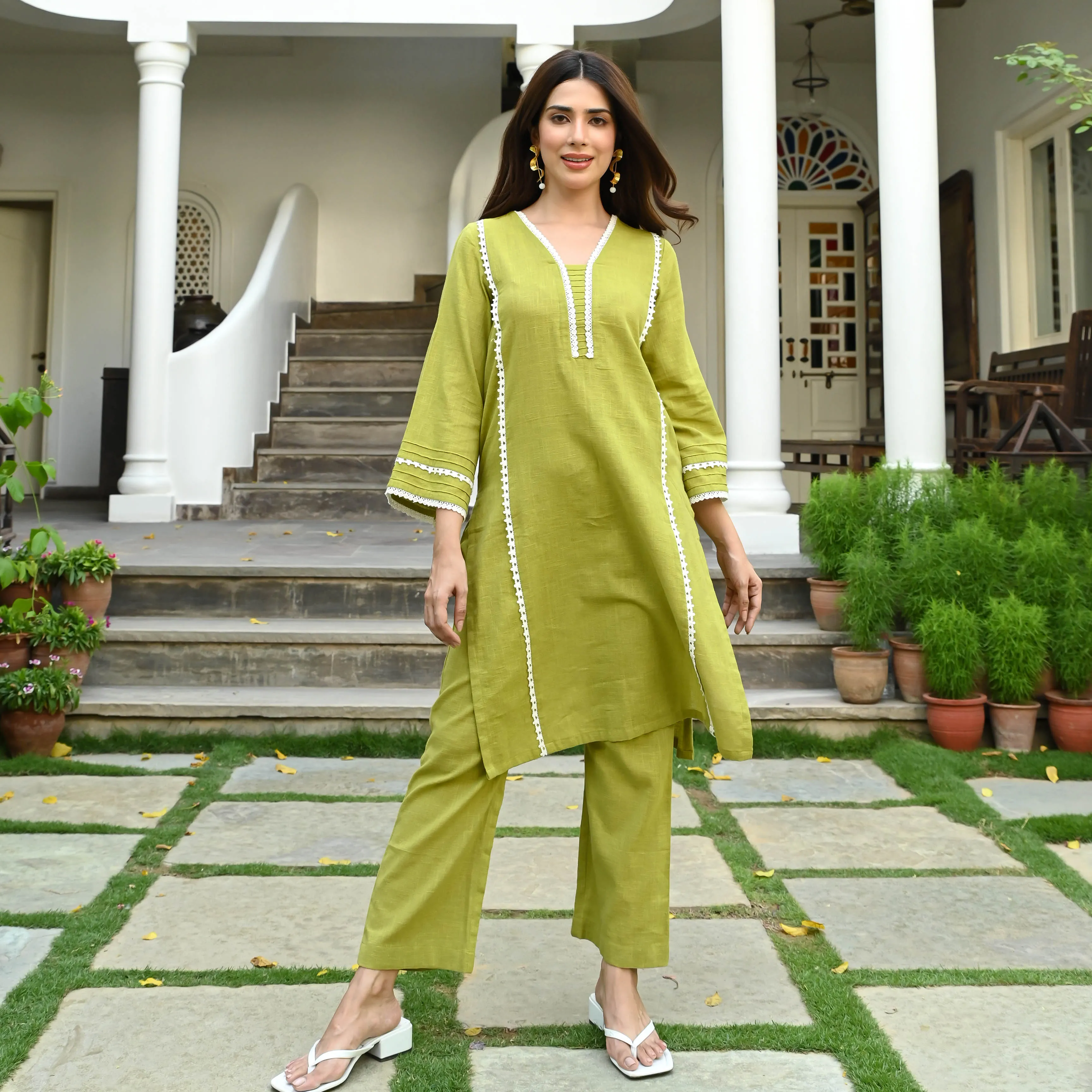 Bunaai Cotton Georgia Coord Set
