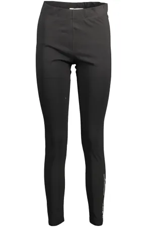 Calvin Klein Chic Black Logo Print Leggings