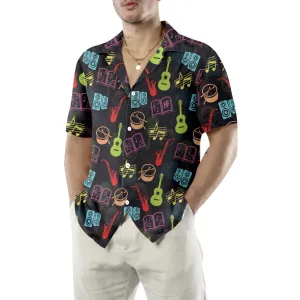 Change The World Teach Music Teacher Hawaiian Shirt, Musical Instruments Pattern Shirt, Best Music Teacher Gift, Best Gift For lover, Friend, Family