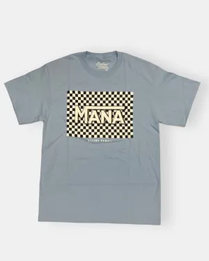 CHECKERBOARD Light Blue Tee