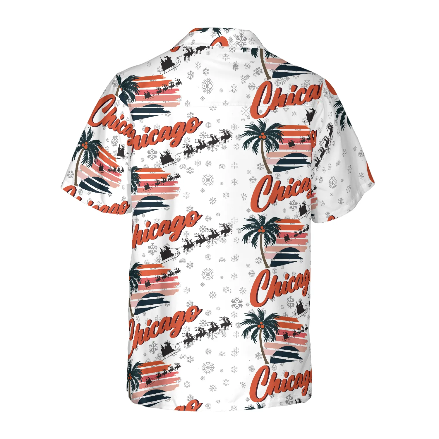 Chicago Winter Hawaiian Shirt, Best Gift For Chicago Lover, Friend, Family