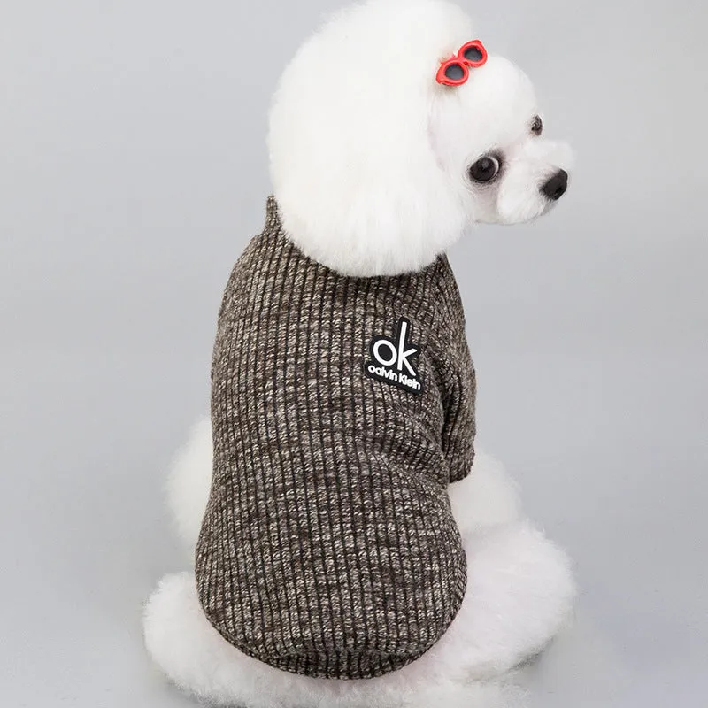 Classic Warm Winter Puppy Pet Sweater
