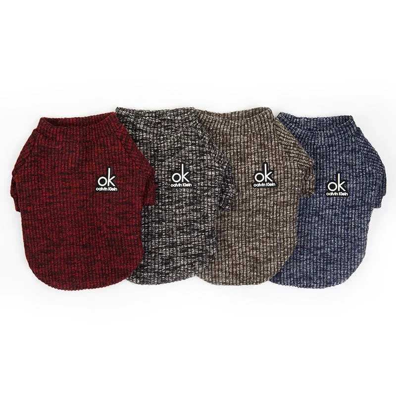 Classic Warm Winter Puppy Pet Sweater
