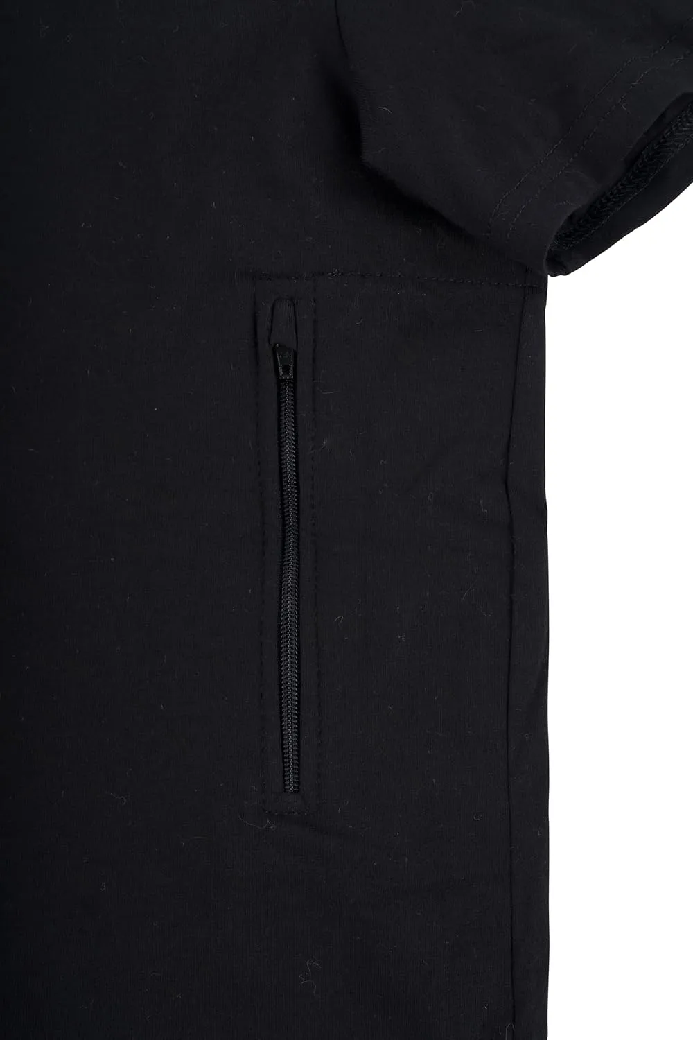 Clever Travel Companion V-Necked Men's Tee Shirt - Pickpocket Proof Sublimation Tees with 2 Secret Hidden Pocket