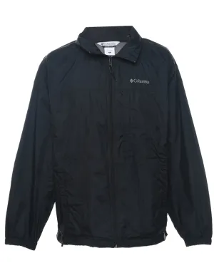 Columbia Black Classic Nylon Jacket - XL