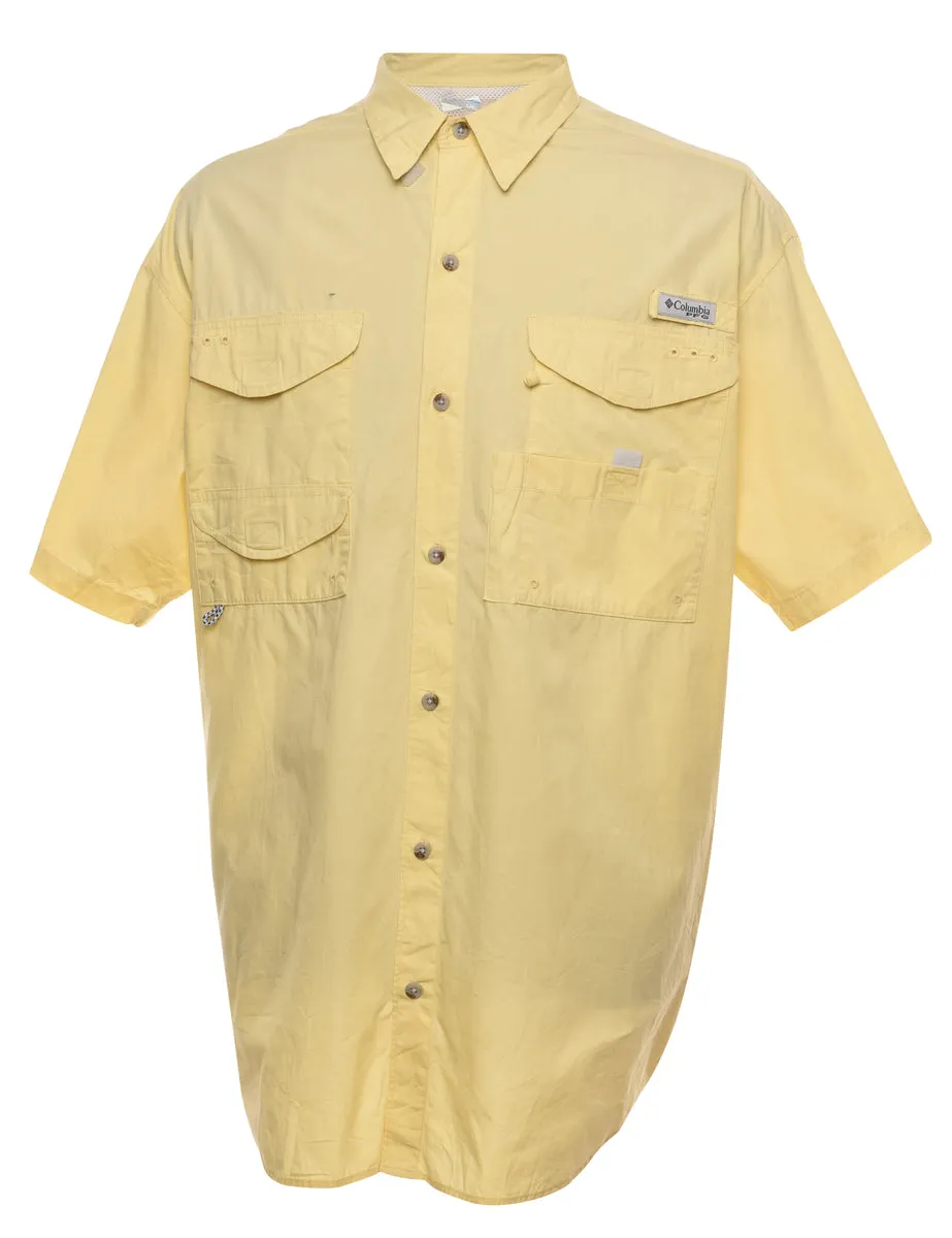 Columbia Yellow Smart Shirt - XL