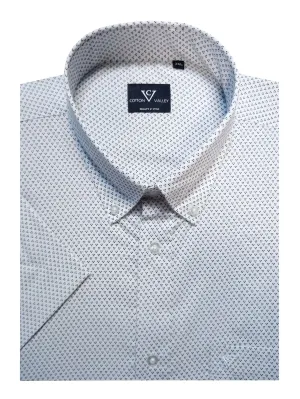Cotton Valley Poly Cotton All Over Print Shirt (14329)