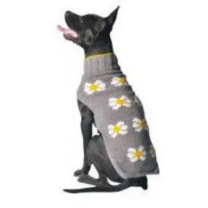 DAISY FLOWER DOG SWEATER