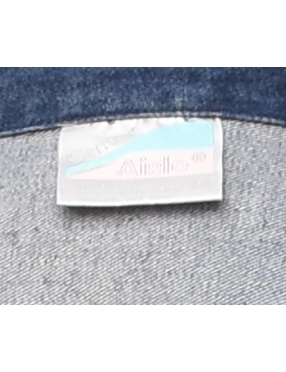 Dark Wash Classic Denim Jacket - M