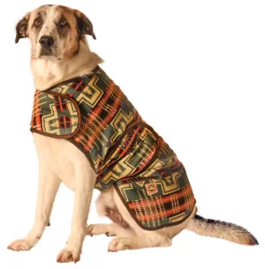 Denim Southwest Dog Blanket Coat