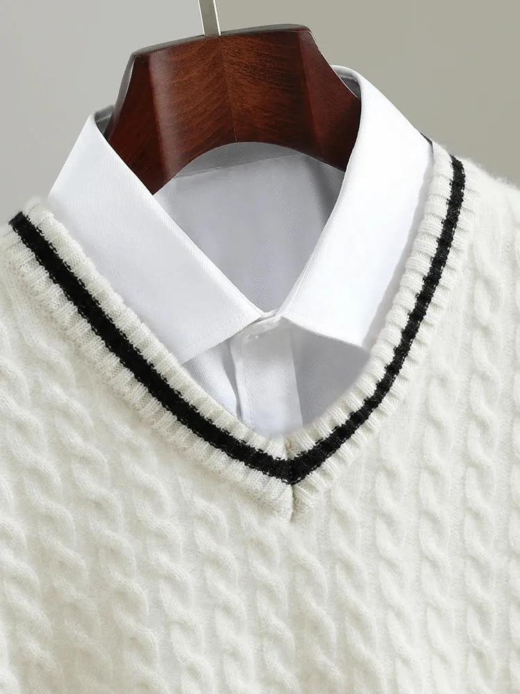 Desmond | 100% Cashmere V-Neck Sweater