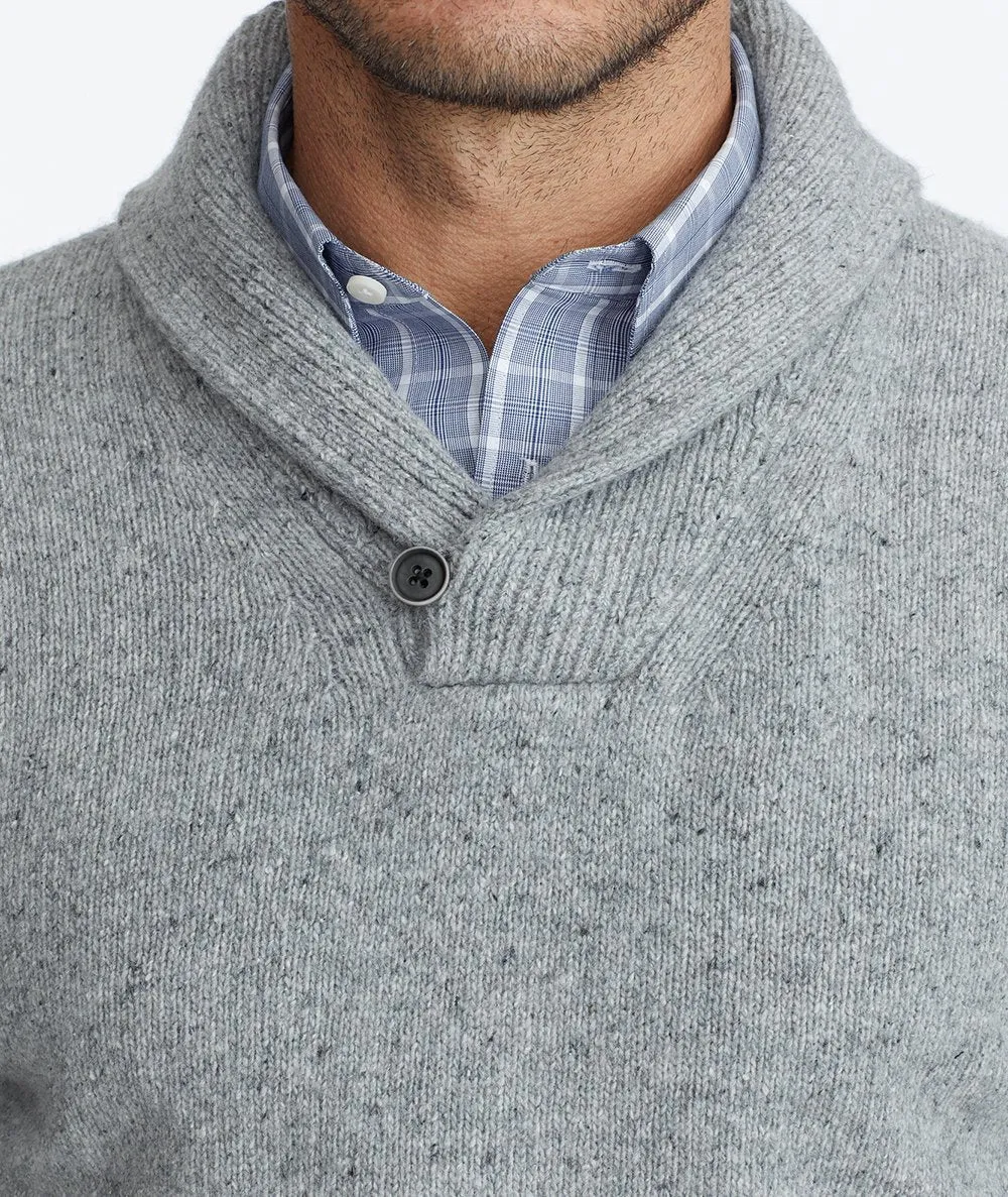 Donegal Shawl Collar Sweater