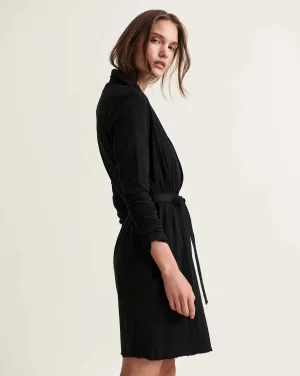 Double Layer Wrap Robe