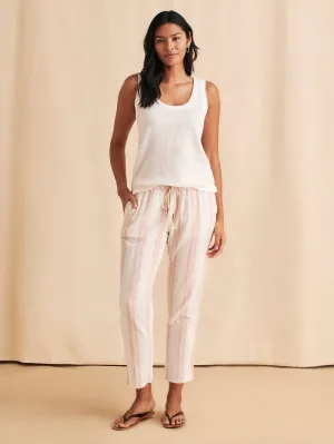 Dream Cotton Gauze Drawstring Pant - Maple Serape