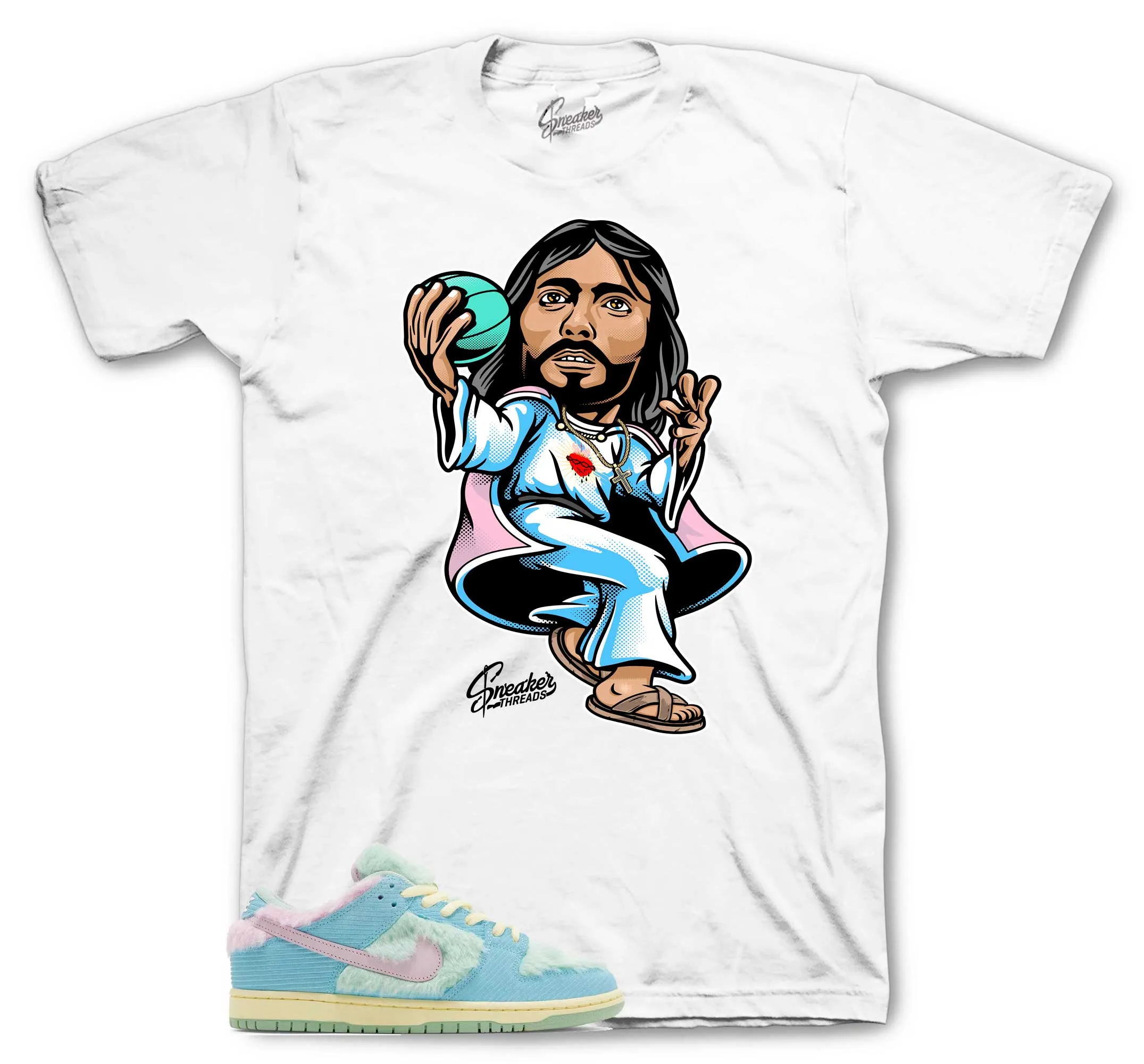 Dunk SB Low Visty Air Jesus Shirt
