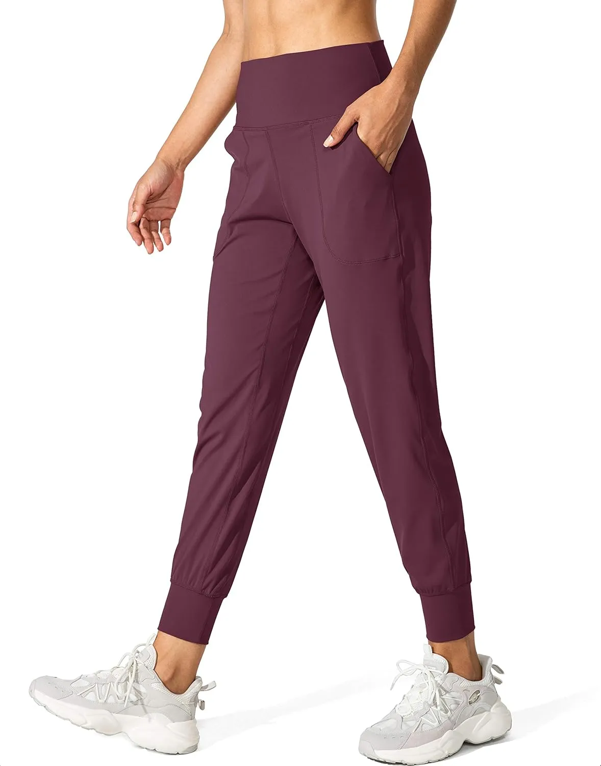 G Gradual Women's Joggers High Waisted Yoga Pants with Pockets Loose Leggings for Women Workout, Athletic, Lounge