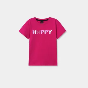 Girls Happy T Shirt