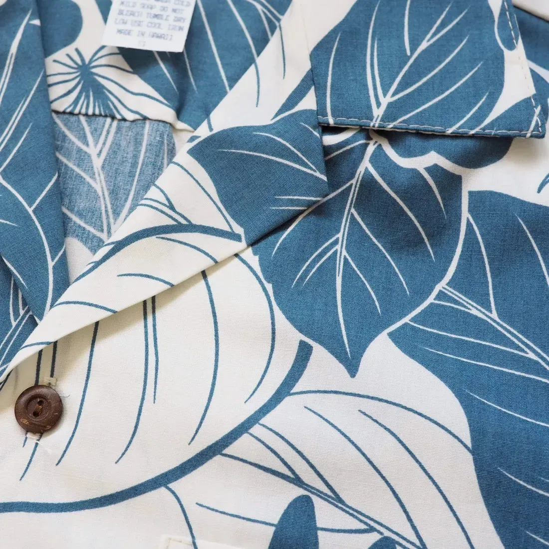 Haven Blue Hawaiian Cotton Shirt