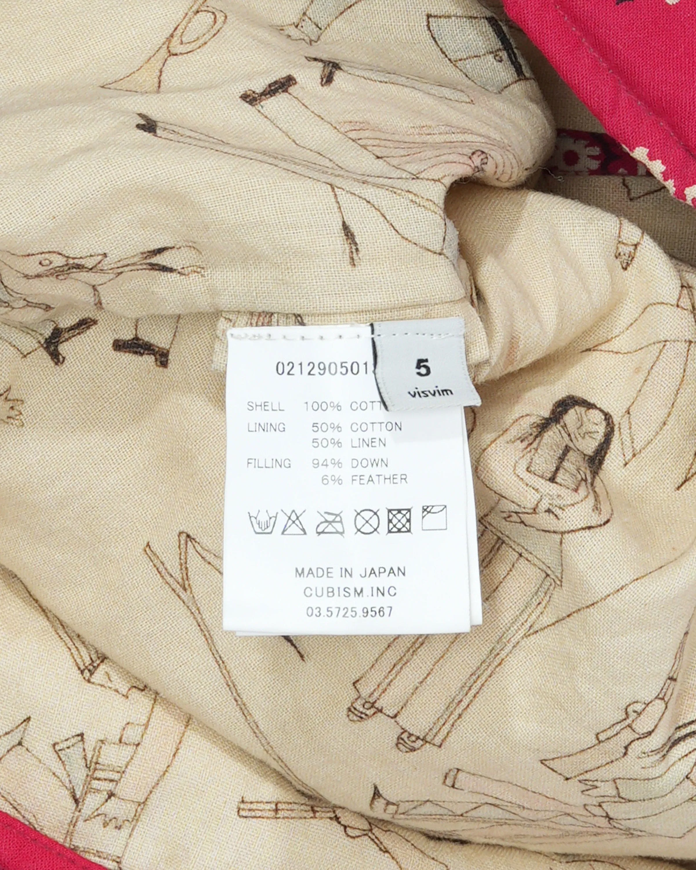ICT Bandana Kerchief Down Jacket