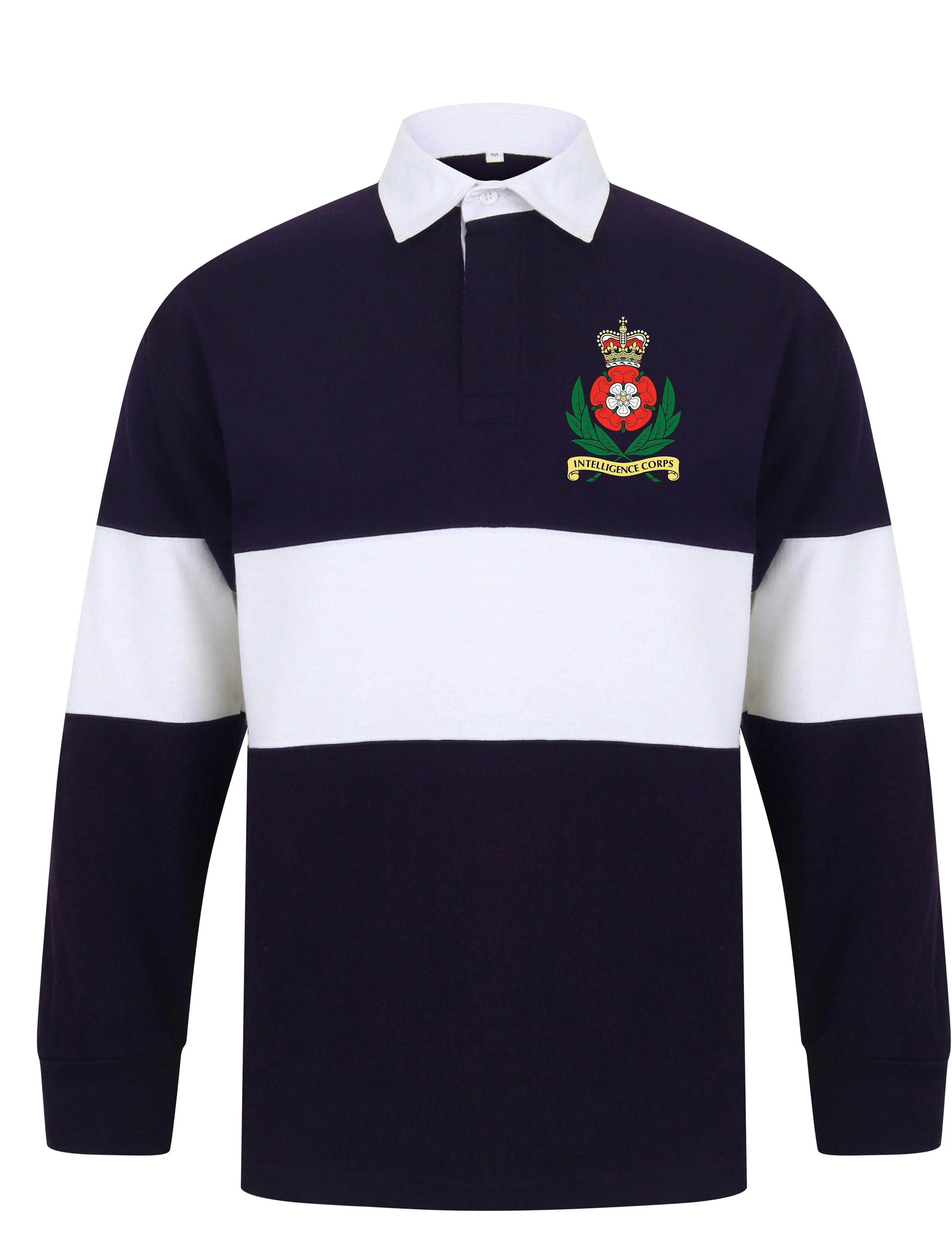 Intelligence Corps Panelled Rugby Shirt