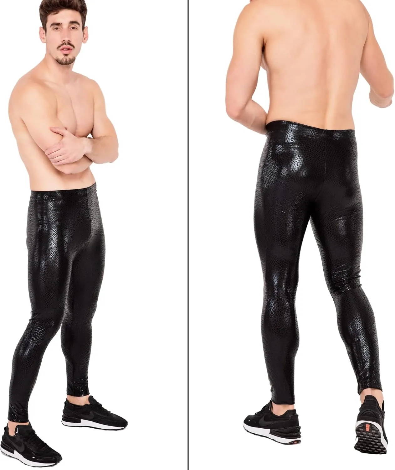 Kapow Meggings Metallic & Special Material Men's Leggings