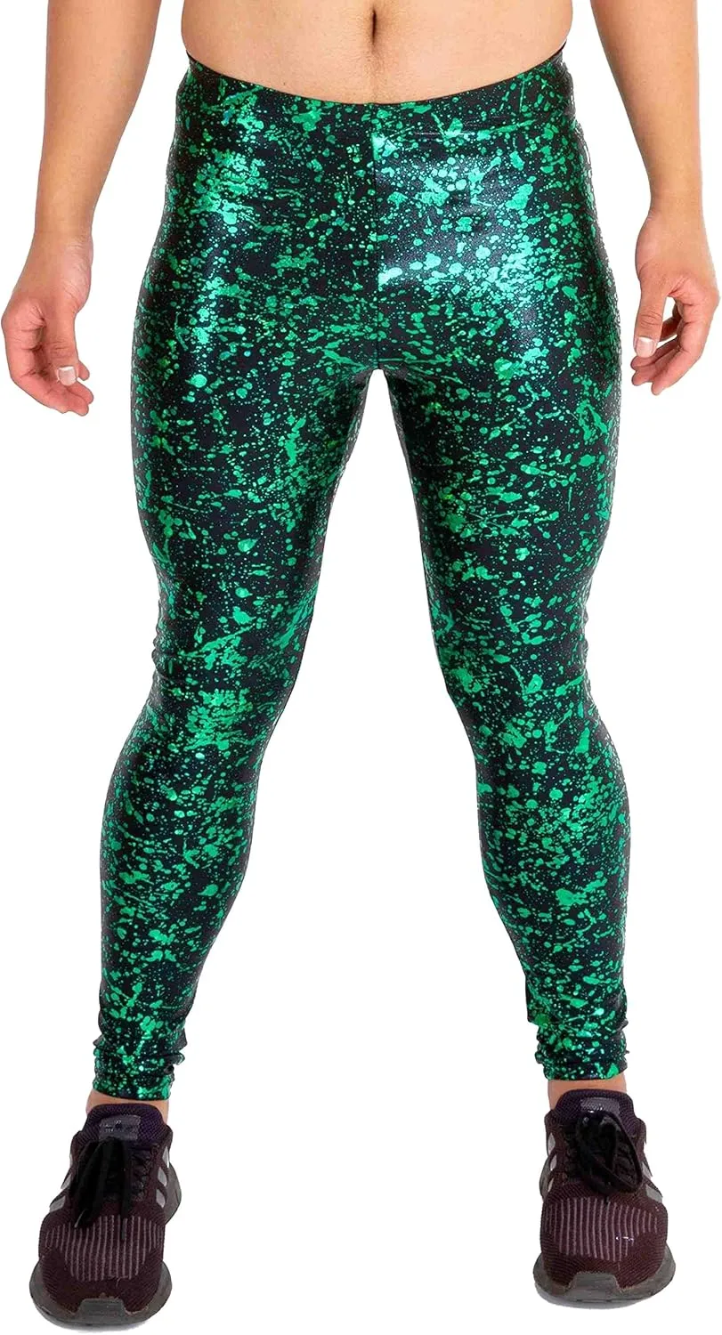 Kapow Meggings Metallic & Special Material Men's Leggings