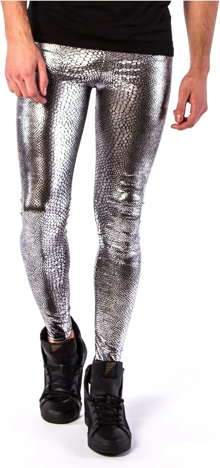Kapow Meggings Metallic & Special Material Men's Leggings