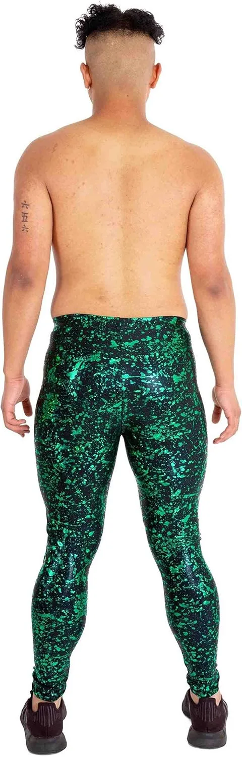 Kapow Meggings Metallic & Special Material Men's Leggings