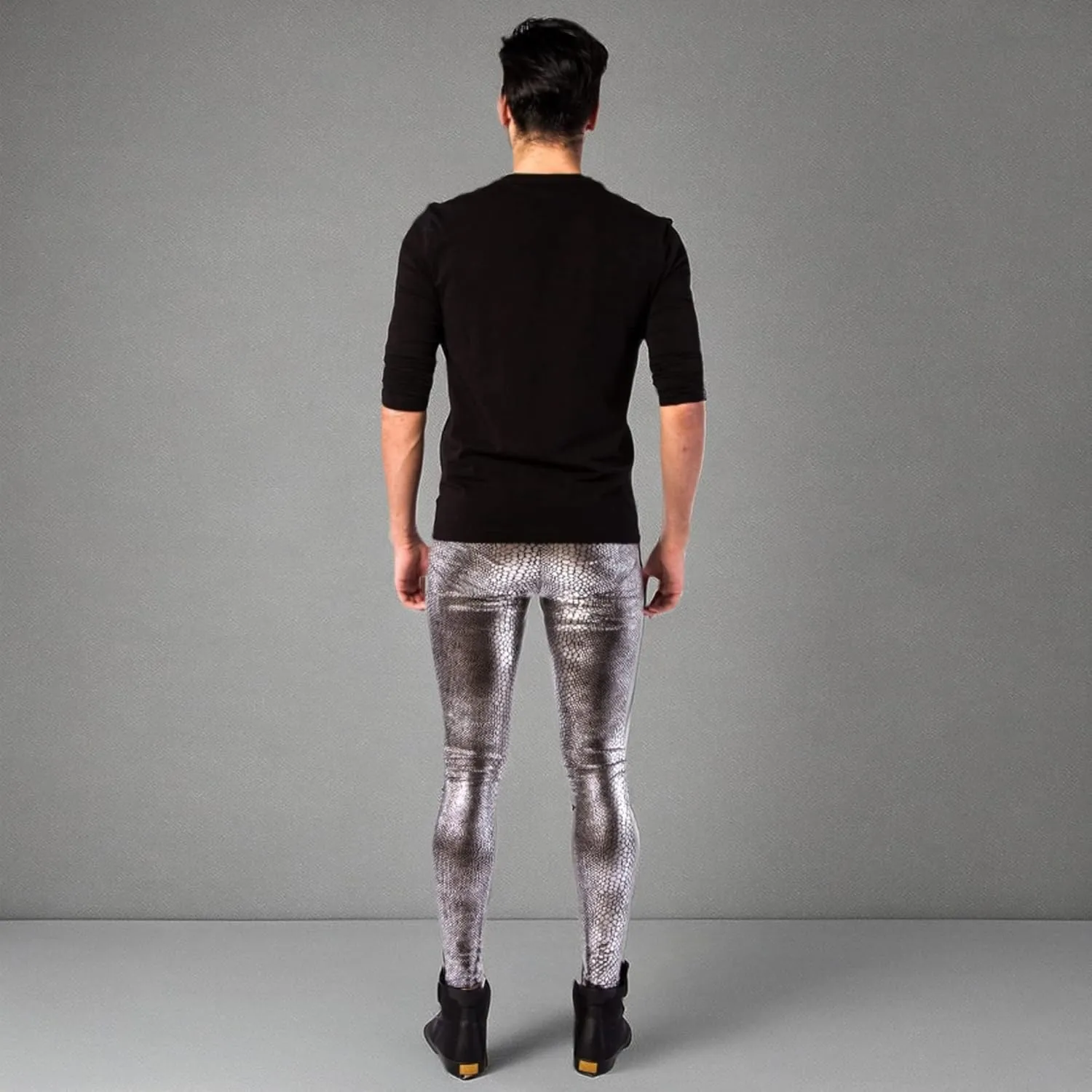 Kapow Meggings Metallic & Special Material Men's Leggings