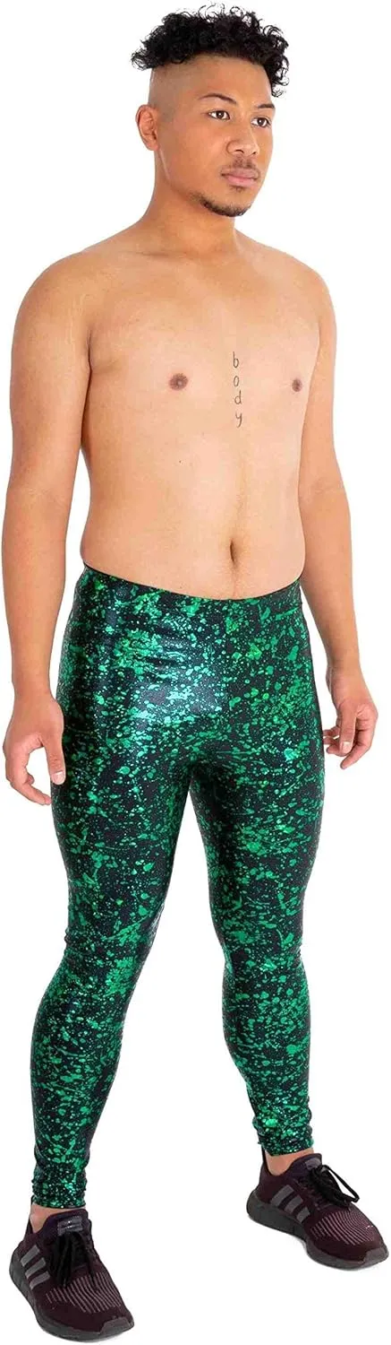 Kapow Meggings Metallic & Special Material Men's Leggings