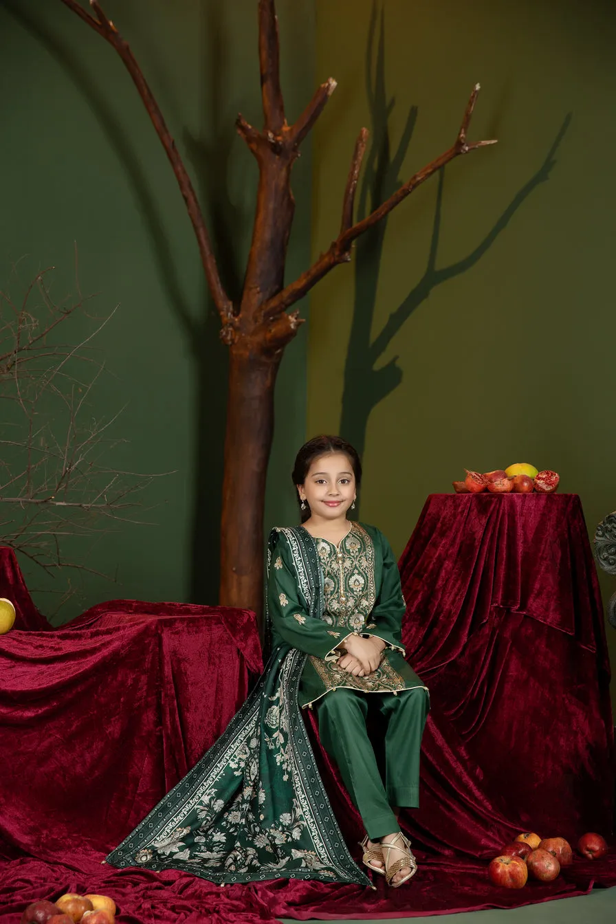 Kids Winter Ready to Wear Shawl Collection by Mona 06
