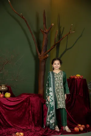 Kids Winter Ready to Wear Shawl Collection by Mona 06