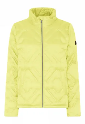 Kiwi Puffer Jacket with Quilted Design
