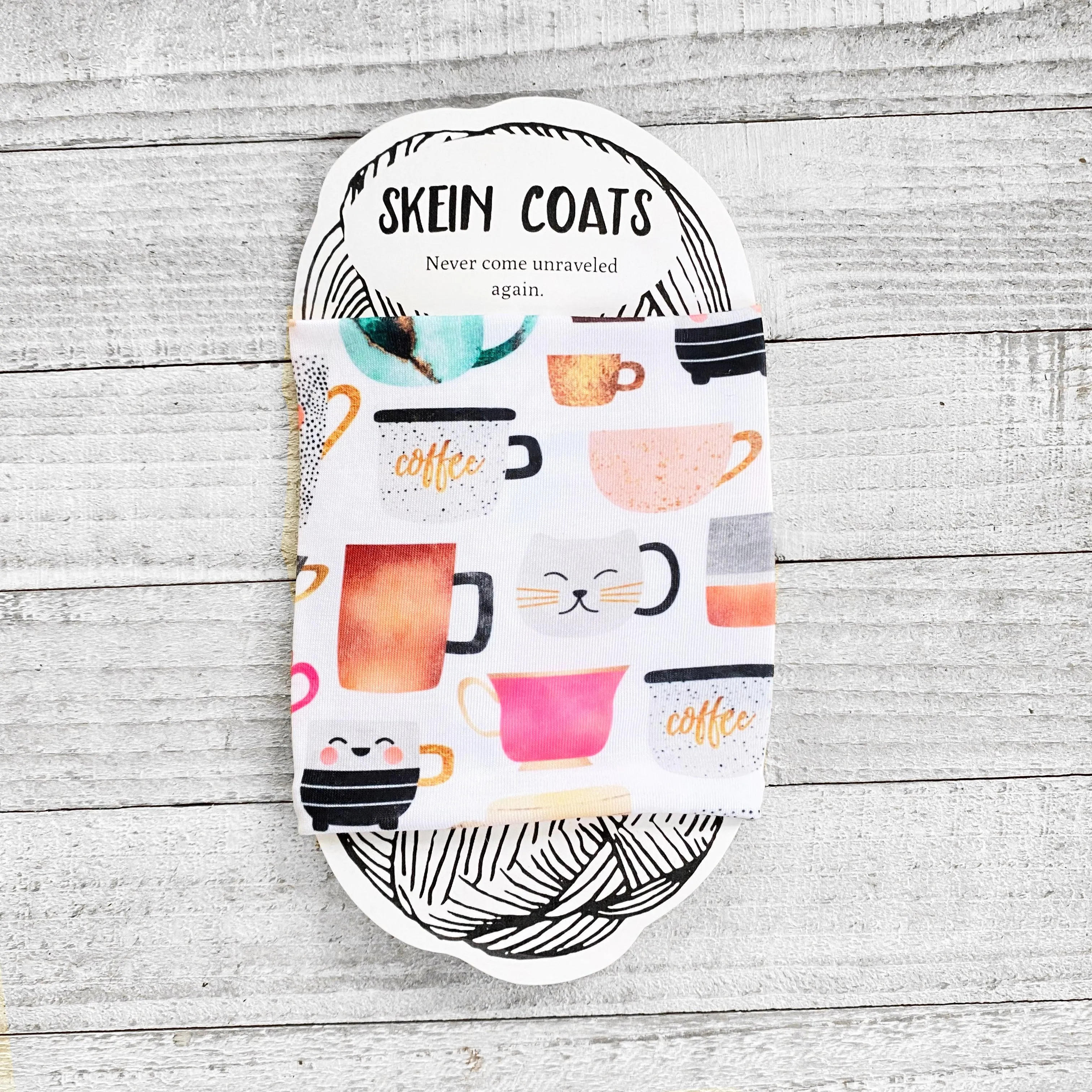 Latte Coffee Lover Skein Coat