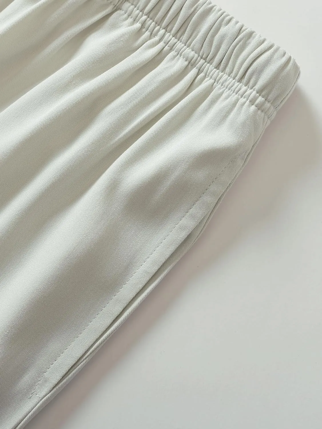 Latuza Women's Petite Lounge Pants Wide Leg Loose Fit