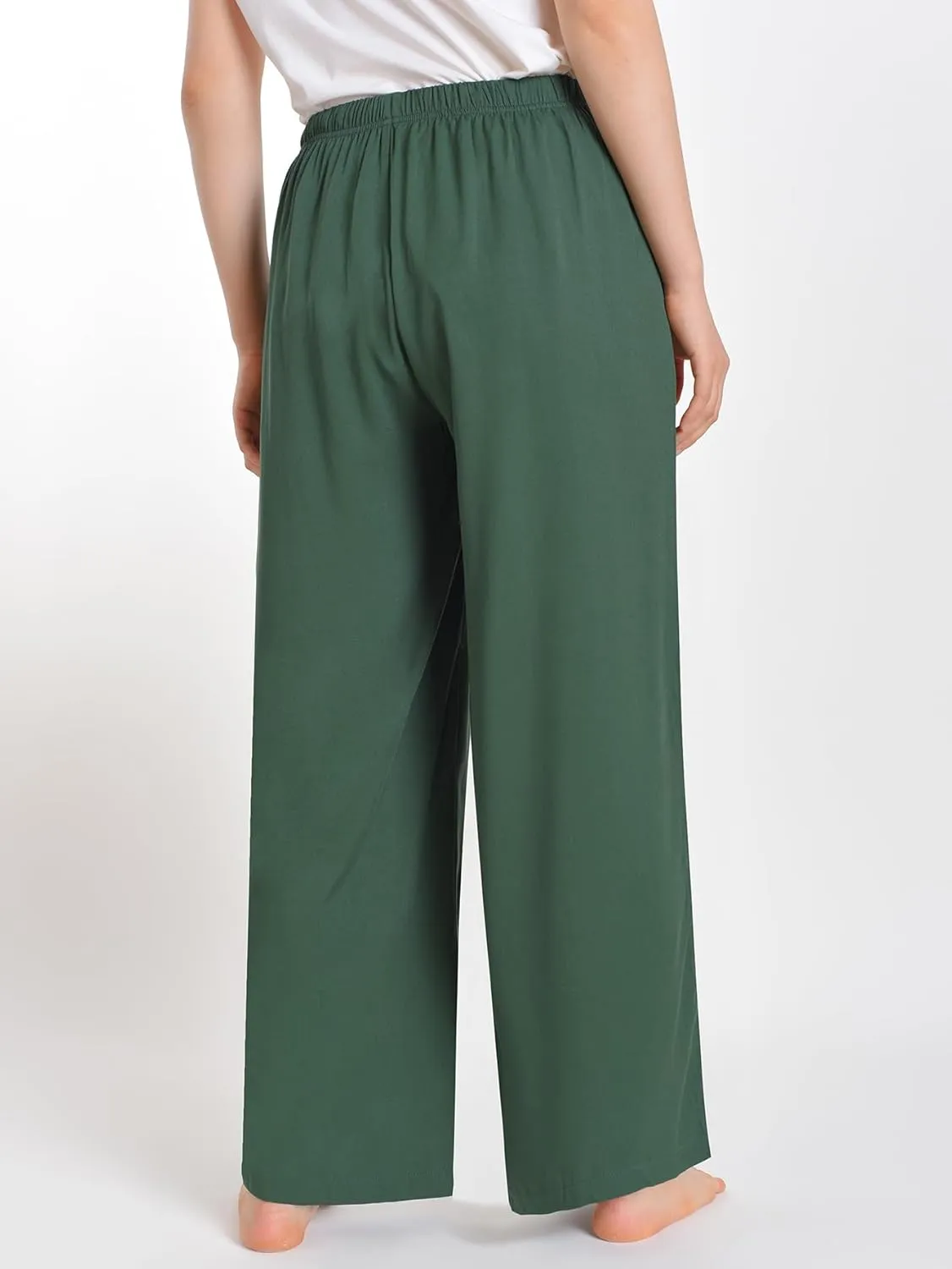 Latuza Women's Petite Lounge Pants Wide Leg Loose Fit