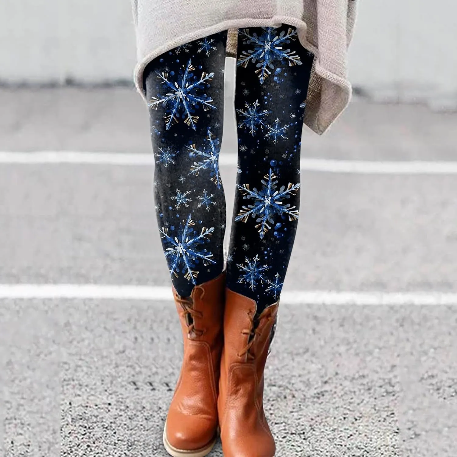 LCMTWX Brown Leggings for Women Solid Leggings Pants Pants Splice Velvet Slim Women Elasticity Trousers Pants Brown