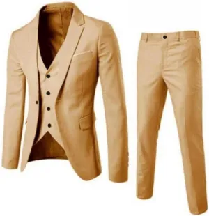 LCMTWX Mens Suits Classic Fit 2 Piece Wedding Party Jacket Vest & Pants Mens Dress Pants Mens Suits Slim Fit 2 Piece Pants